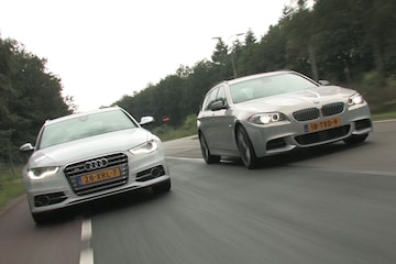 Dubbeltest BMW M550d vs Audi S6