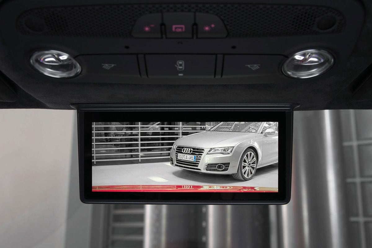 Audi R8 e-tron digitale binnenspiegel