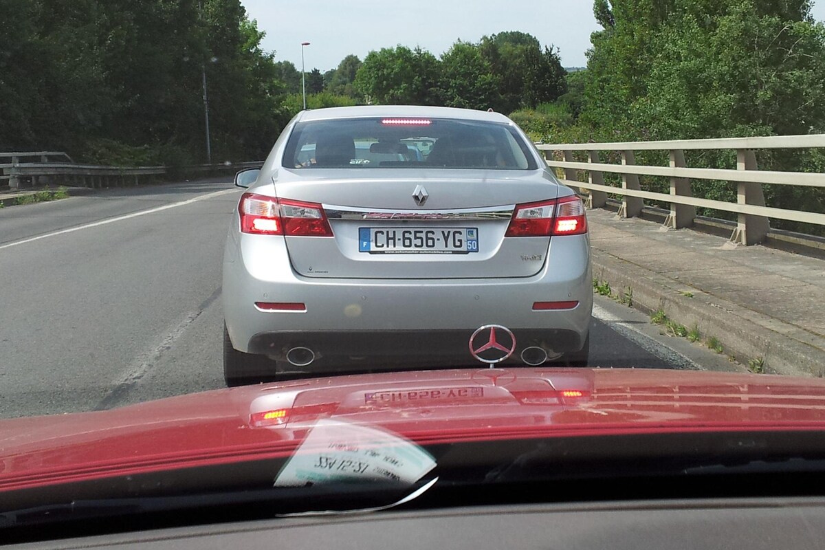 Met de Benz op vakantie