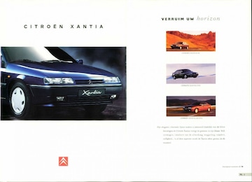 Brochures Citroën Xantia - Folders