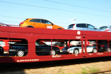 Audi Q3 op de slaaptrein