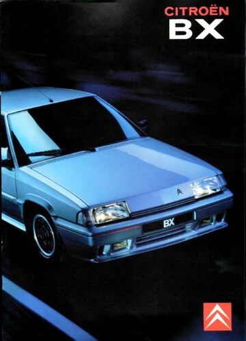 Brochures Citroën BX - Folders