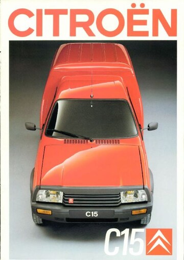 Brochures Citroën C15 - Folders