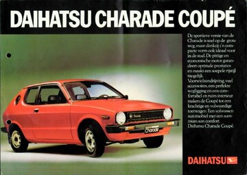 Brochures Daihatsu Charade - Folders