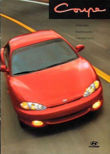 Brochures Hyundai Coupé - Folders