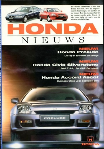Brochures Honda Prelude - Folders