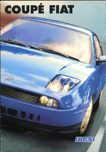 Brochures Fiat Coupé - Folders