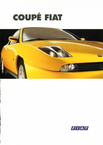 Brochures Fiat Coupé - Folders