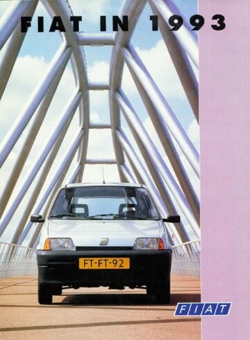 Brochures Fiat Cinquecento - Folders
