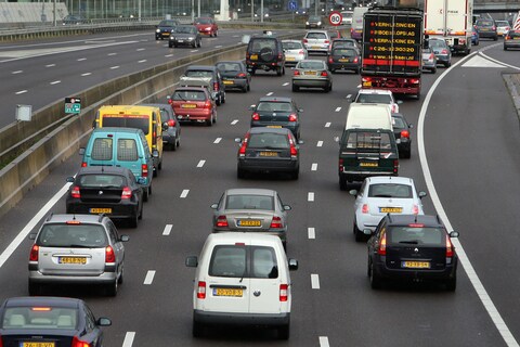 Kosten van files gedaald