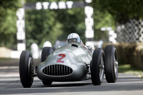 'Silver Arrows' in het Louwman Museum