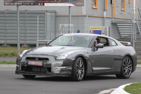 Bijgepunte Nissan GT-R gespot