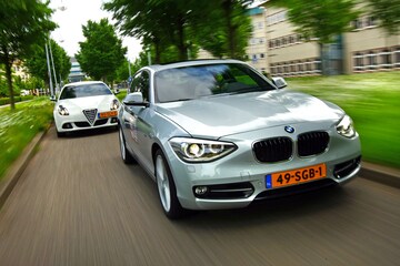 Dubbeltest Alfa Giulietta BMW 118i