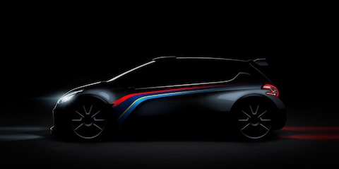 Peugeot 208 Type R5 is een bommetje