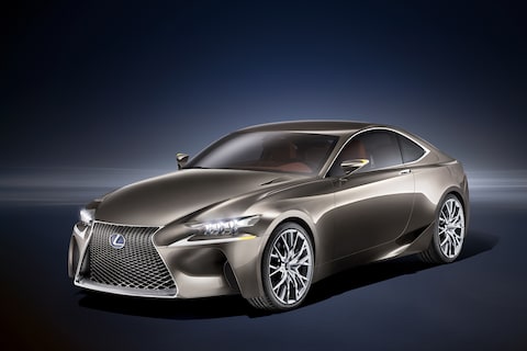 Lexus LF-CC is voorproefje van nieuwe IS