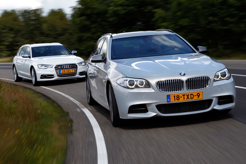 Audi S6 Avant - BMW M550d Touring
