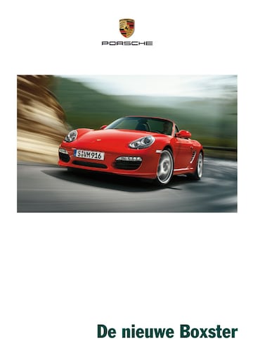 Brochure Porsche Boxster