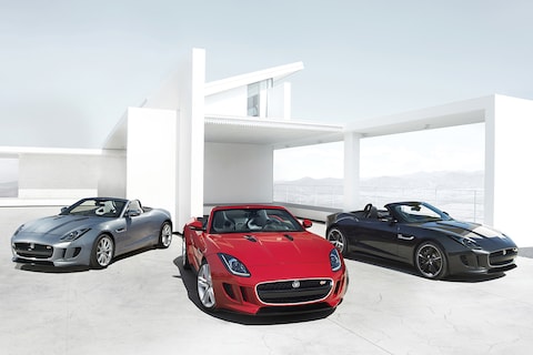 Jaguar F-Type ligt al op straat