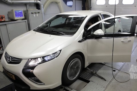 Opel Ampera (2012) - Op de rollenbank