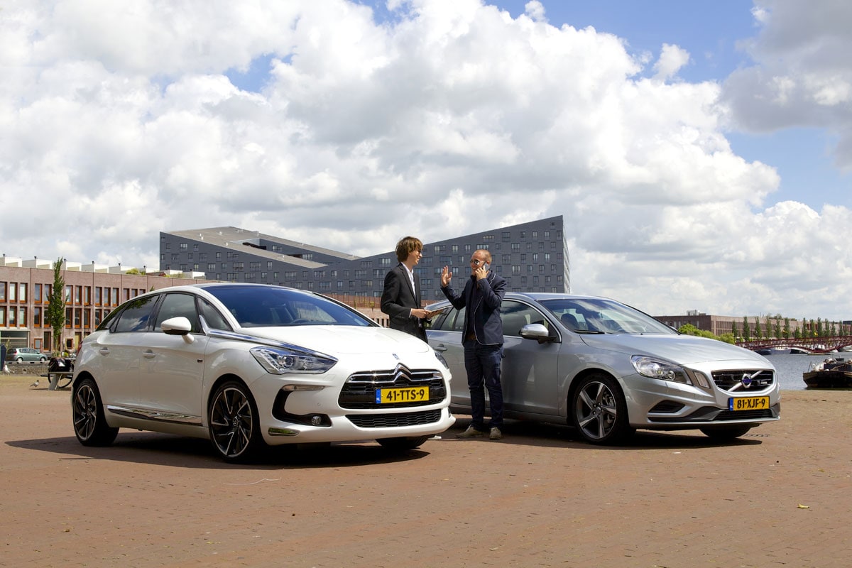 Dubbeltest Volvo V60 Citroën DS5