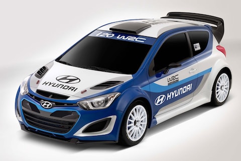 Hyundai i20 WRC klaar voor de blubber