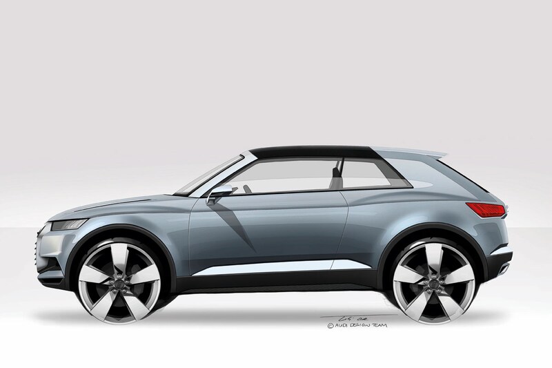 Audi crosslane coupé concept car