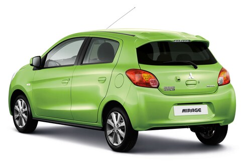 Mitsubishi plakt klein prijsje op Mirage