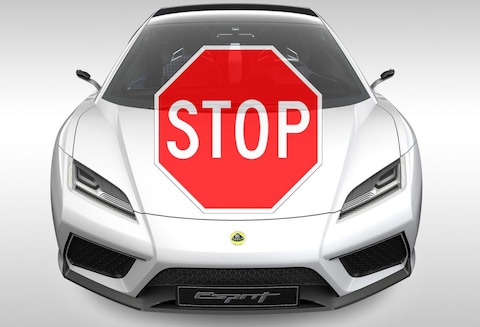 Ook Lotus Esprit richting ijskast