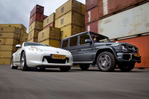 Test: Mercedes G63 AMG verpulvert Nissan 370Z