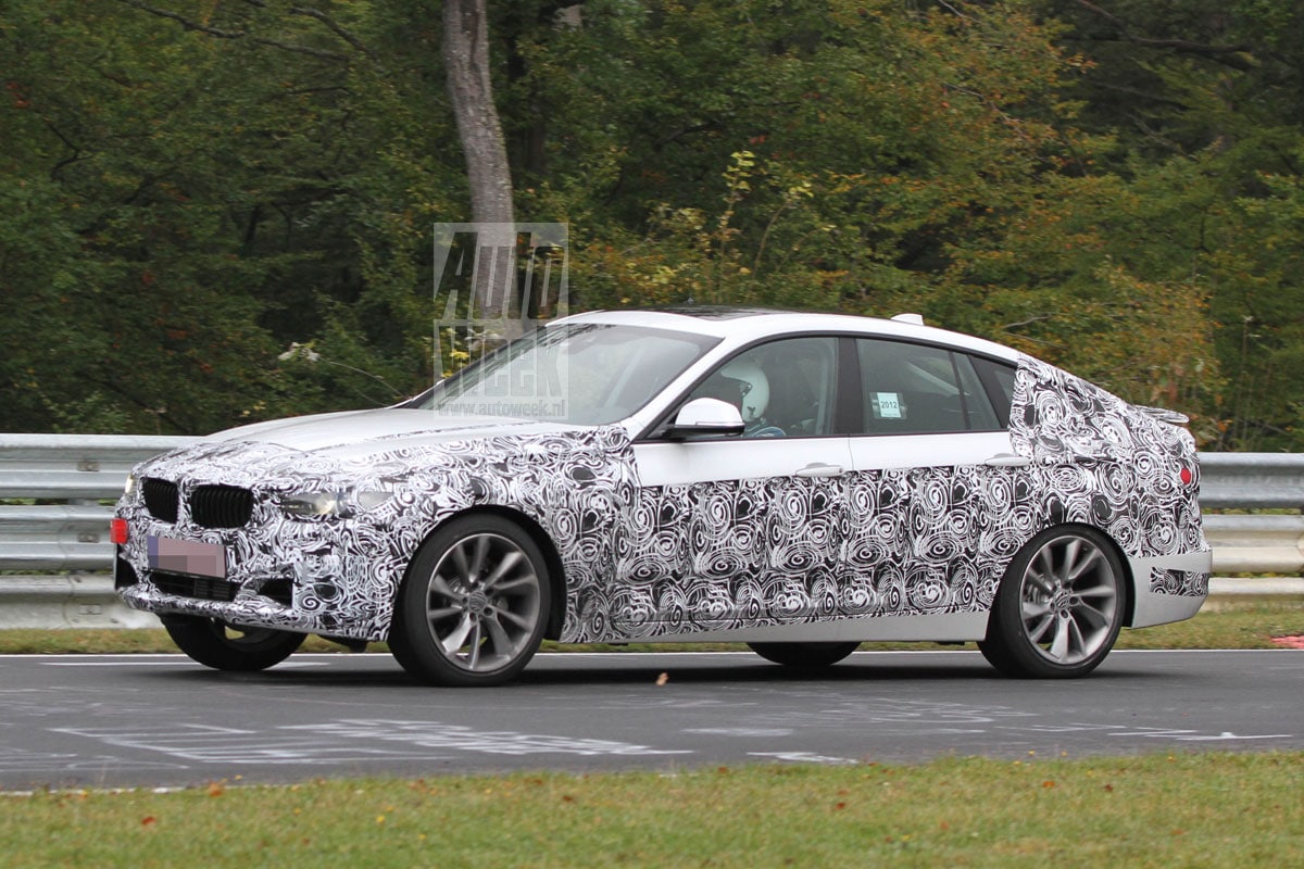 BMW 3 GT Spyshots