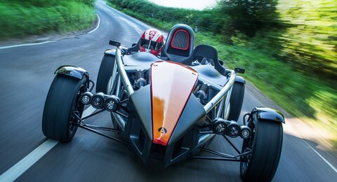 Titanium chassis voor Ariel Atom