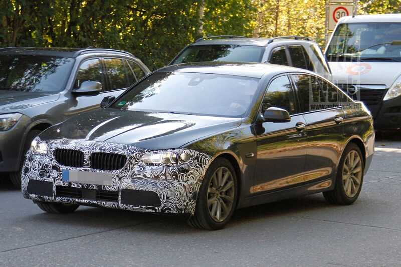 BMW 5-serie facelift