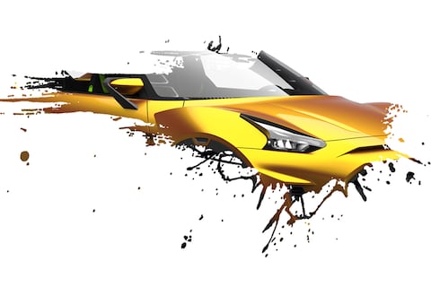 Spetterende concept car van Nissan 