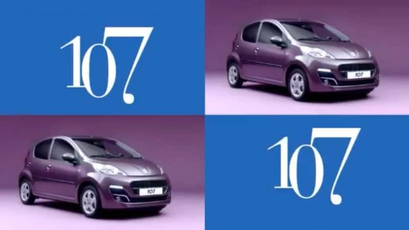 Peugeot 107 Reclame