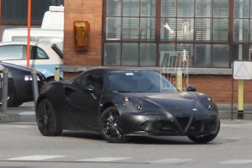 Alfa Romeo 4C Spyshots