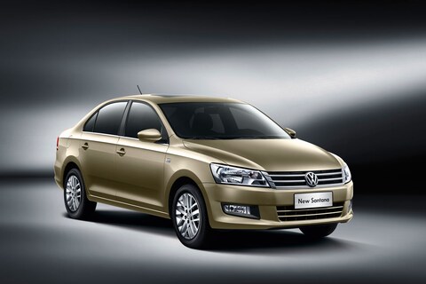 Volkswagen heeft nieuwe Santana af