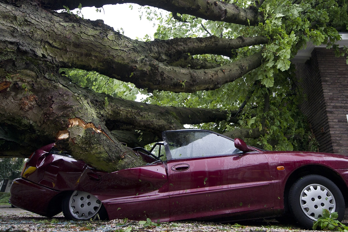 Auto schade (foto ANP)