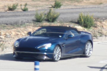 Aston Martin Vanquish Roadster Spyshots