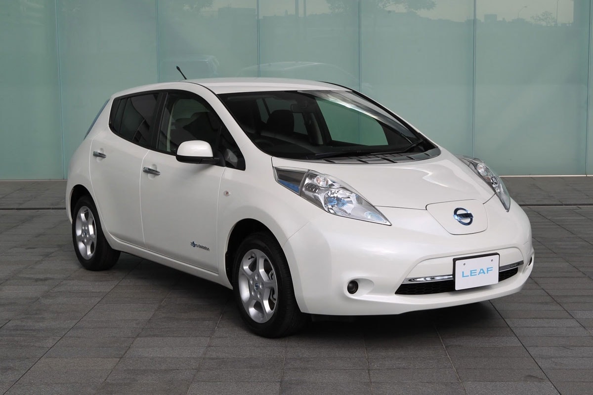 Nissan Leaf bijgeschaafd