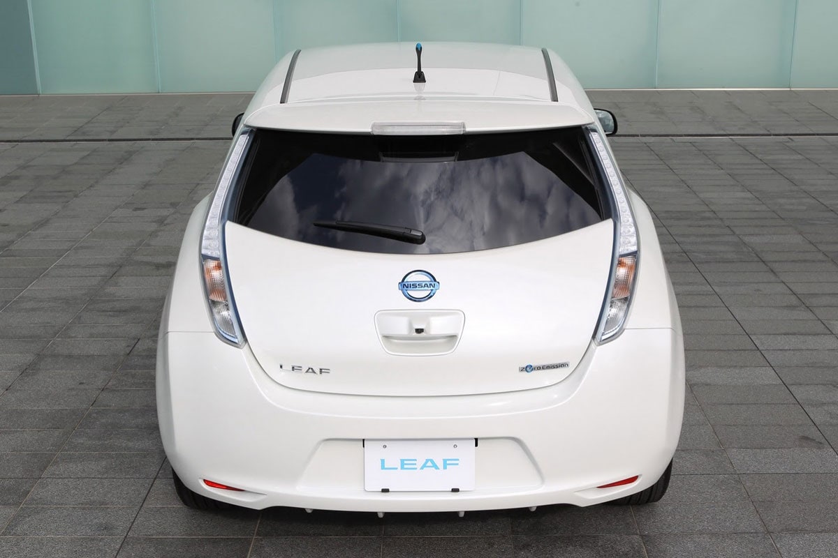 Nissan Leaf bijgeschaafd