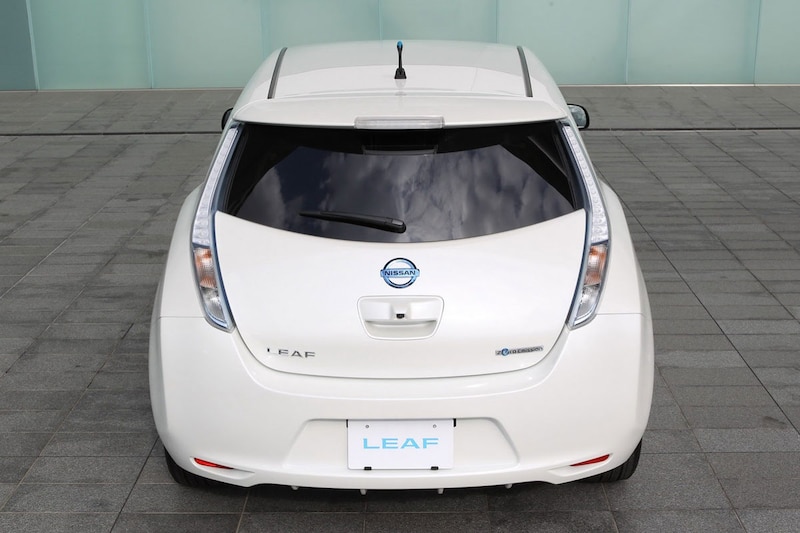 Nissan Leaf bijgeschaafd