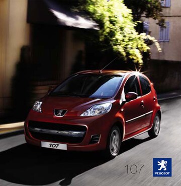 Brochures Peugeot 107 - Folders