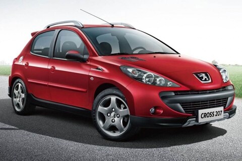 Peugeot Cross 207 doet aan recyclen
