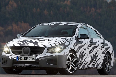 Mercedes CLA 45 AMG op Autoshow New York