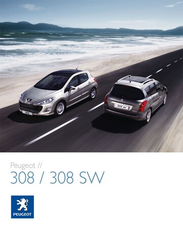 Brochures Peugeot 308 - Folders