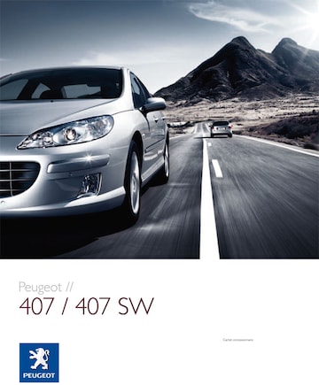 Brochure Peugeot 407