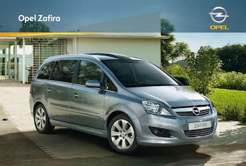 Brochure Opel Zafira