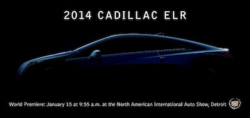 Cadilac ELR teaser