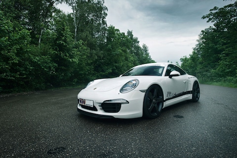 Porsche 911 met iPhone-hulp