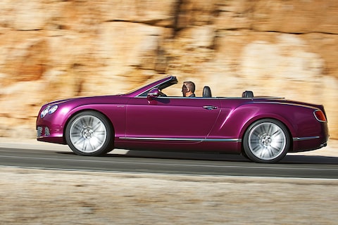Bentley GT Speed Convertible: snelste 4-zitscabrio